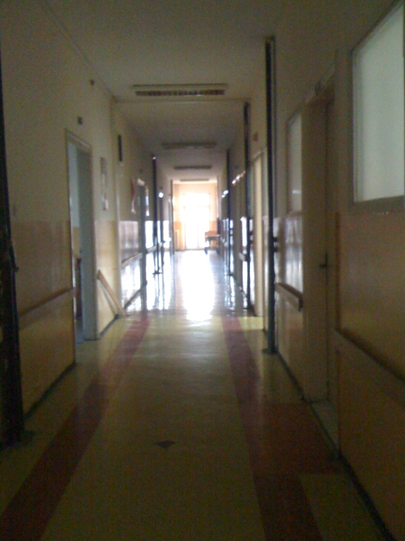 lonely hospital halls